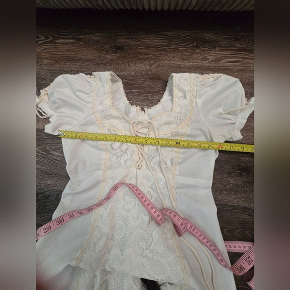Vintage Cottagecore/Garden Party Style This dress Run Size S - Picture 4 of 13